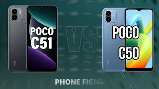 xiaomi poco C50 vs xiaomi poco C51 | Full Comparison