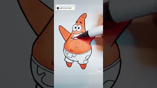 #patrick #spongebob #coloring #satisfying #shorts #fypシ