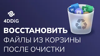 [2023] 6 Способов восстановить удаленные файлы из корзины после очистки