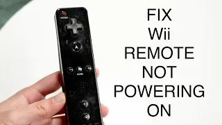 How To FIX Wii Remote Not Turning On! (2023)