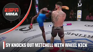 Sadibou Sy WHEEL KICK KNOCKOUT of Shane Mitchell at PFL 6 | ESPN MMA