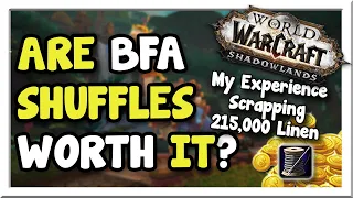 Over 400k Profit w/ Scrapping BfA Bracers | Full Breakdown | Shadowlands | WoW Gold Making Guide