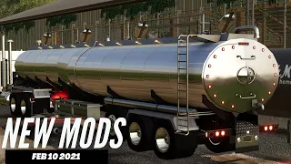 NEW CONSOLE MODS! TLX 48FT Tanker , John Deere 750A, Plus More New Mods | Farming Simulator 19