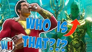 Aquaman and Shazam SDCC 2018 Teaser and Mystery Aquaman Villain REVEALED?