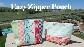 Easy Zipper Pouch // SEWING TUTORIAL