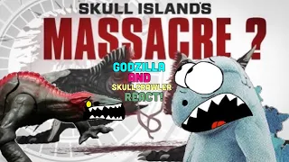 Godzilla and Skullcrawler React to Can Skull Island SURVIVE The Nightfeeder?