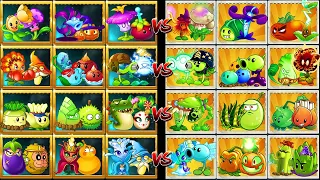 Random Pair Plants CHINA vs INTERNATIONAL - Who Will Win? - PvZ 2 Team Plant vs Team Plant