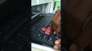 mengatasi keyboard tidak bisa mengetik #komputer #TKJ #komputerjaringan #teknikomputer