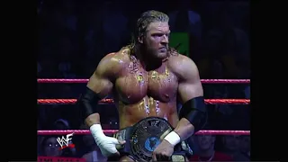 Triple H Entrance as Undisputed Champion - Raw 3/25/02