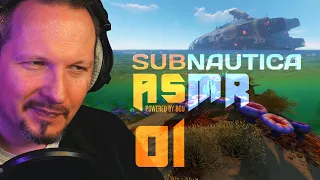 ASMR 🎧 G | Subnautica - odc. 1 - Jak tu pięknie i spok..... oj nie. (szept)