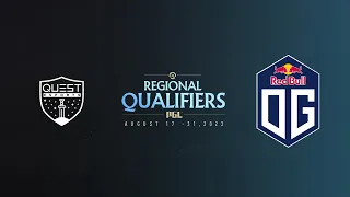 Quest Esports vs OG – Game 1 - Regional Qualifiers - WEU