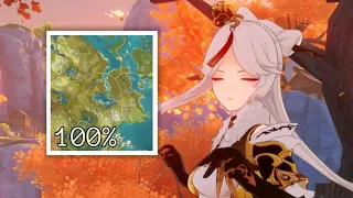 GEOgraphy  |  genshin impact: liyue 100% exploration