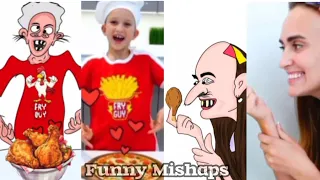 Funny Mishaps: Niki pretend play and dress up and Ice Cream selling Drawing Meme| Vlad and Niki