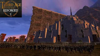 MINAS TIRITH, THE WHITE CITY UNDER SIEGE (Siege Battle) - Third Age: Total War (Reforged)