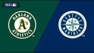 Oakland Athletics vs Seattle Mariners 10/1/2022 MLB The Show 22