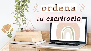 10 tips para organizar tu espacio de trabajo 💻📝