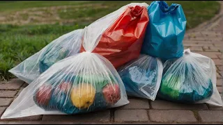 Лайфхак для зберігання пластикових пакетів