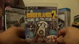 KSN Gaming's Borderlands 2:  Game of the Year Edition Unboxing (PS3)