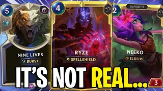 This FAKE RYZE Deck Might be What We Were Looking For... - Legends of Runeterra