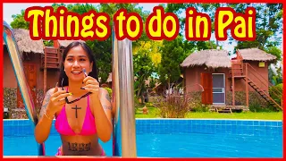 Best things to do in Pai  (Travel Guide) 🌴 Walking Street, Pai Canyon, ... Northern Thailand 2022