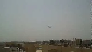 Flight flying over Hor Al Anz, Dubai