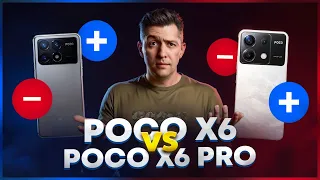 Зачем покупать POCO X6 Pro если есть это? Сравнение POCO X6 vs Poco X6 Pro