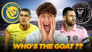 MESSI VS RONALDO: WHO'S THE GOAT OF SOCCER??