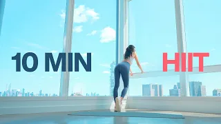 NO Repeats - No Jumping Ver Included - 10 Min HIIT Workout at Home