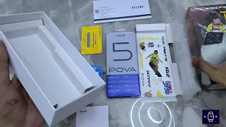 UNBOXING & ALASAN BELI TECNO POVA 5 YANG TURUN HARGA JADI 1.8 JUTA JADI REKOMENDASI HP 1 JUTAAN 2024