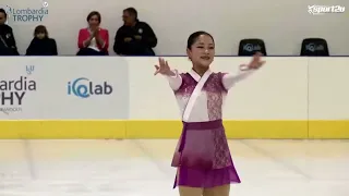 Rinka Watanabe (JPN) Lombardia Trophy 2022 FS