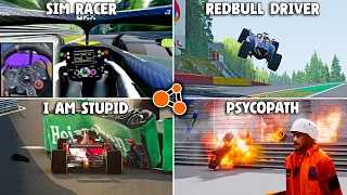 Types of F1 Players in BeamNG.Drive #1