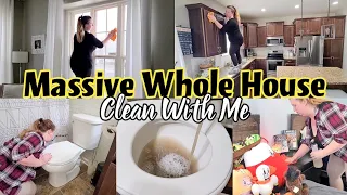 2022 WHOLE HOUSE CLEAN WITH ME / SAHM CLEANING MOTIVATION / DAYS OF SPEED CLEANING