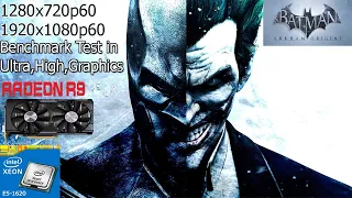 Batman arkham Origins  R9 380x 4GB  | intel Xeon E5 -1620 v2 | 16GB Ram | Ultra Settings 1080p