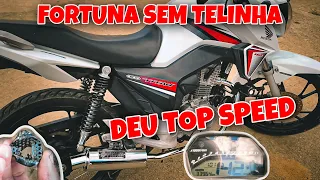 FORTUNA MINI TURBO SEM TELINHA NA TITAN 160 (link na descrição)