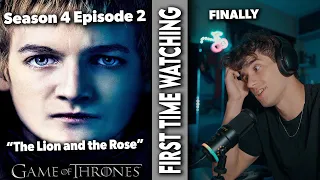 well its about damn time | Game Of Thrones Season 4 Episode 2 "The Lion and The Rose" Reaction!