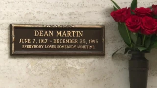 FAMOUS GRAVE TOUR: Visiting Dean Martin In Westwood Village Cemetery, CA