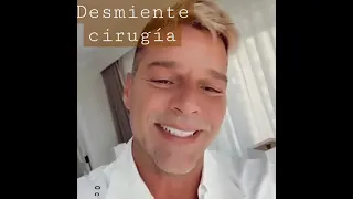 Ricky Martin desmiente cirugía