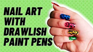 How to use Acrylic Paint Pens for Nail Art | Drawlish Acrylic Paint Pens