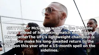 Conor McGregor Message About Come Back 2018!!!