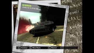 NFS Most Wanted fast and furious (mod)