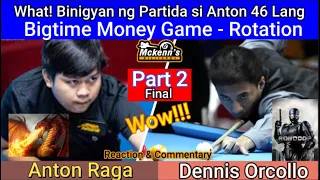 Part 2 -Final -  What! Binigyan si Anton Raga ng 46 Lang - Bigtime Money Game - Rotation