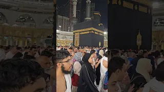 My First Tawaf Kaaba 🕋 #reaction #umrah #feeling