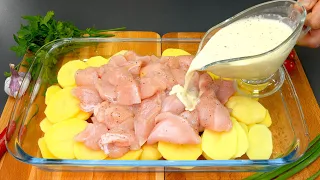 If you have chicken breast and potatoes. Make this incredibly delicious recipe!😋