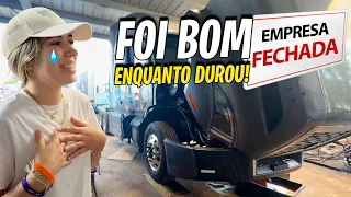 VAMOS FECHAR NOSSA EMPRESA DE TRANSPORTE