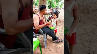 Rudra ko Mango 🥭 khana hai😯 mother and son love #shorts #viral #maa