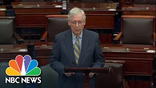 McConnell: Democrats 'Threaten Our System' By Blocking Vote On Supreme Court Nominee | NBC News NOW