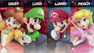 ssbu team match (super mario)