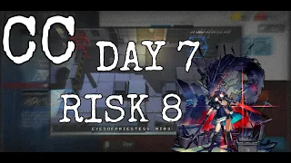 Arknights Contingency Contract - CC day 7 risk 8 - Barren Plaza (Ch'en + low stars) OR (4 ops only)