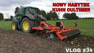 Nowy nabytek Kuhn Cultimer L300 - Uprawa pod pszenicę | VLOG #34