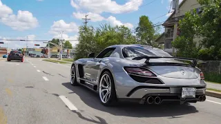 Taking my 800hp Widebody SLS to the gym and training